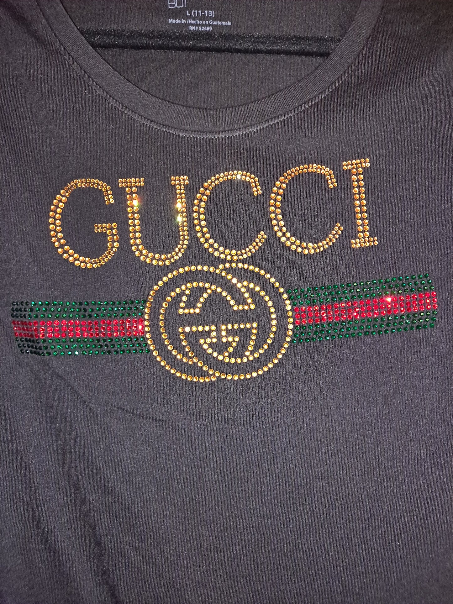 ON HAND GG CUSTOM BLACK LARGE TOP