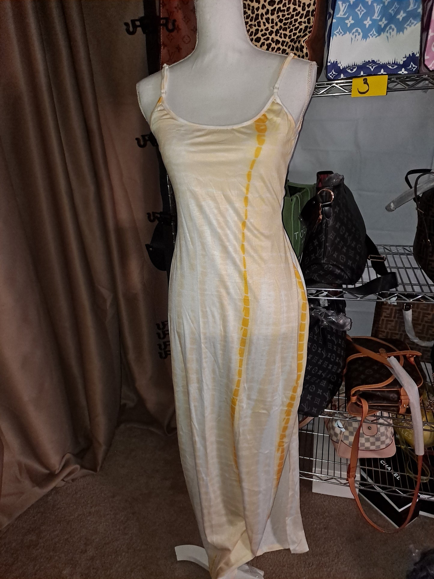 ON HAND MAXI SUN DRESS