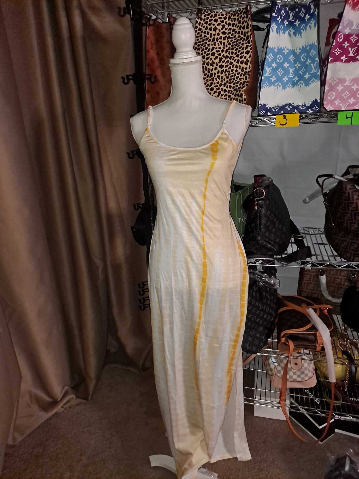 ON HAND MAXI SUN DRESS