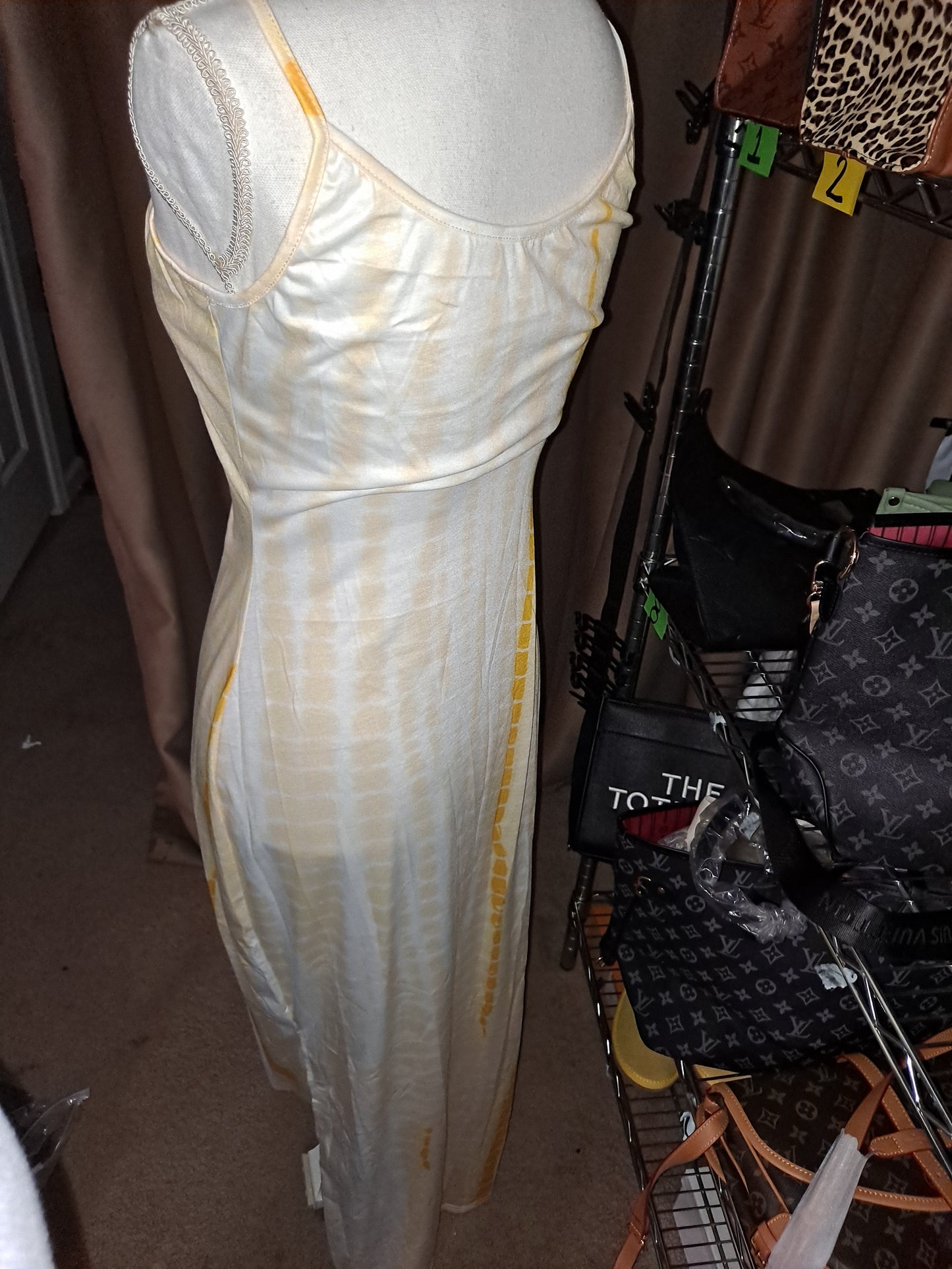 ON HAND MAXI SUN DRESS