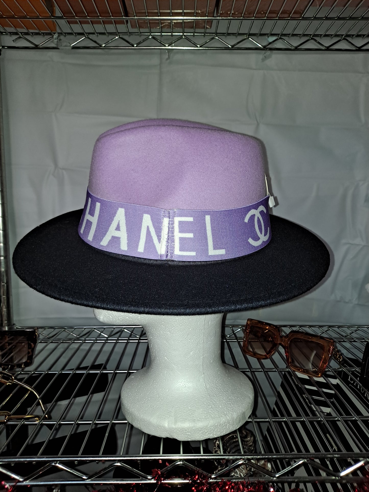 ON HAND FADORA HAT & HAT BAND