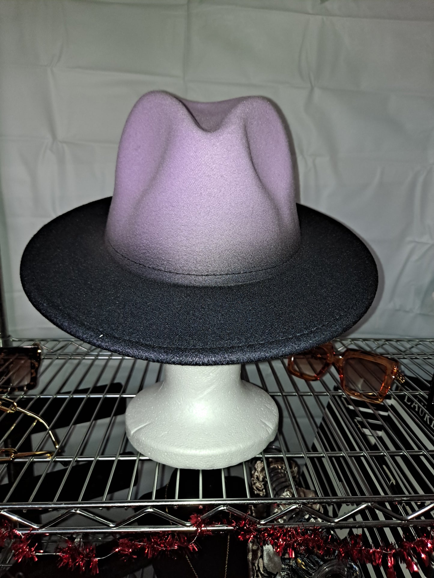 ON HAND FADORA HAT & HAT BAND