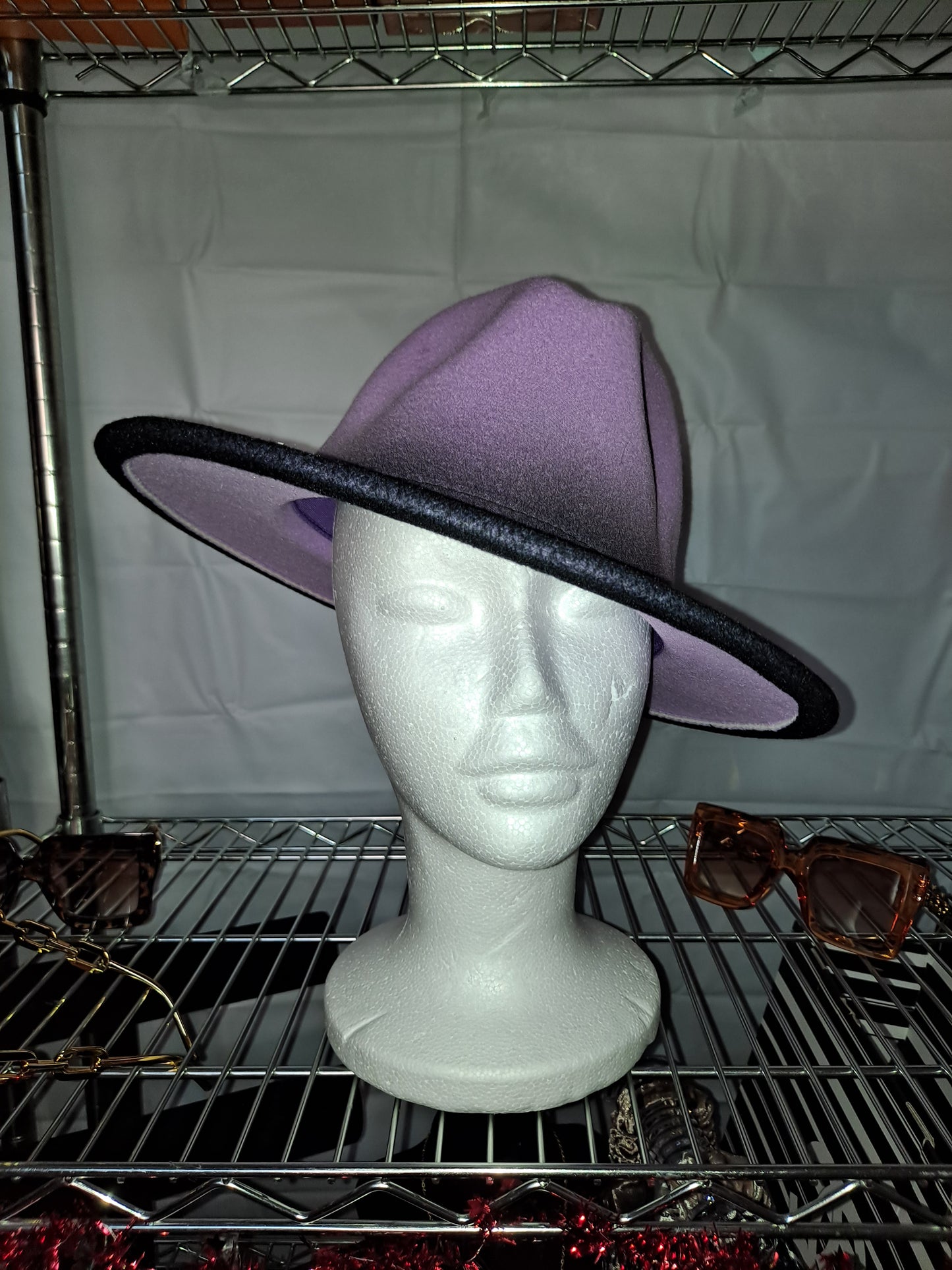 ON HAND FADORA HAT & HAT BAND