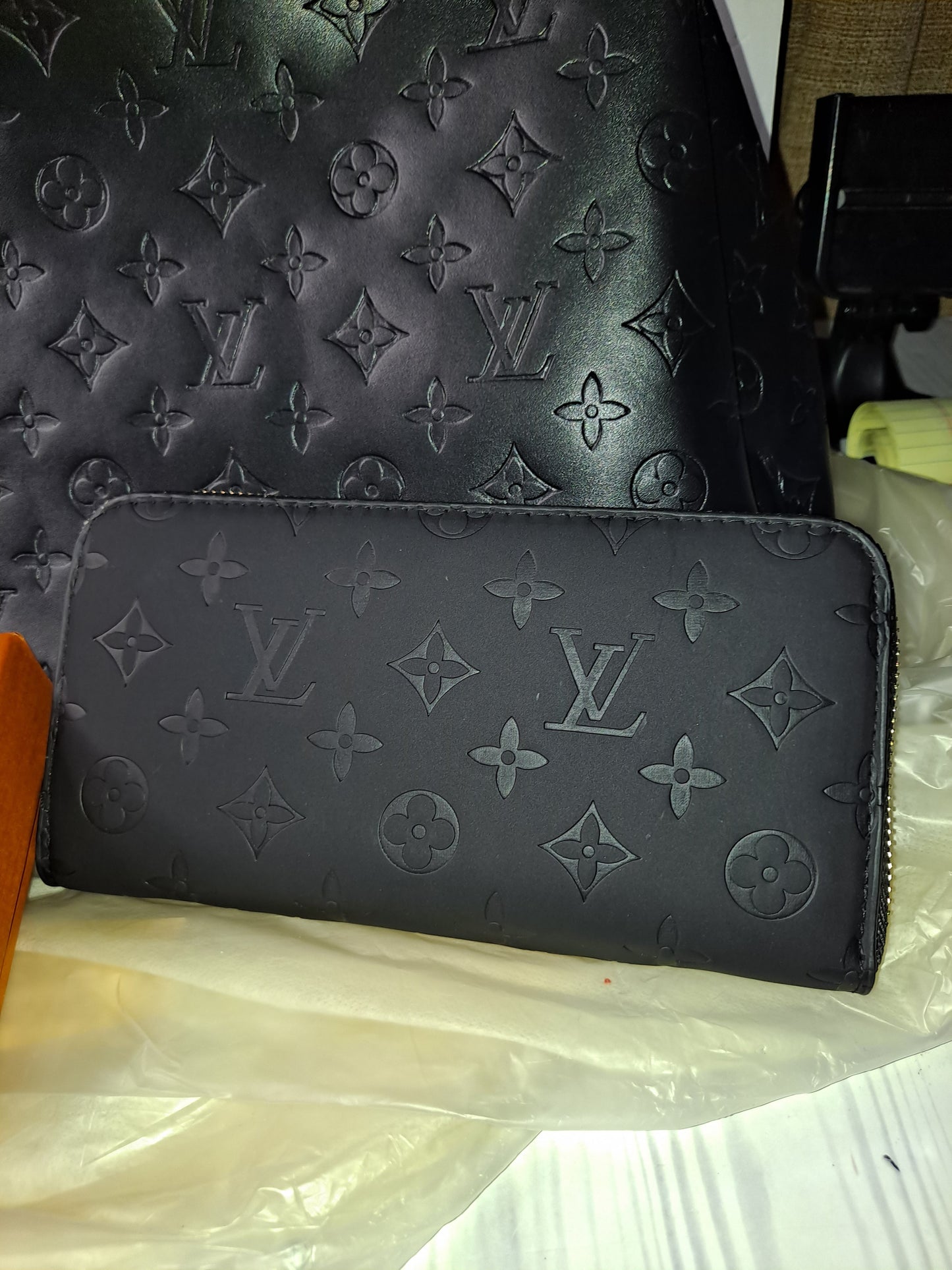 ON HAND LV EMBOSSED ARTSY BAG SET