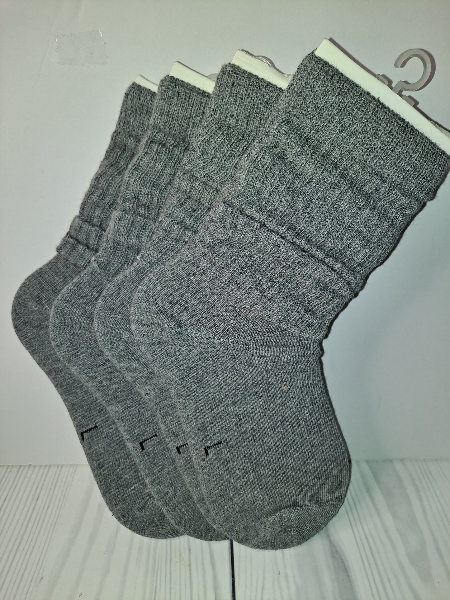 ON HAND DK GREY KIDS JUNK SOCKS