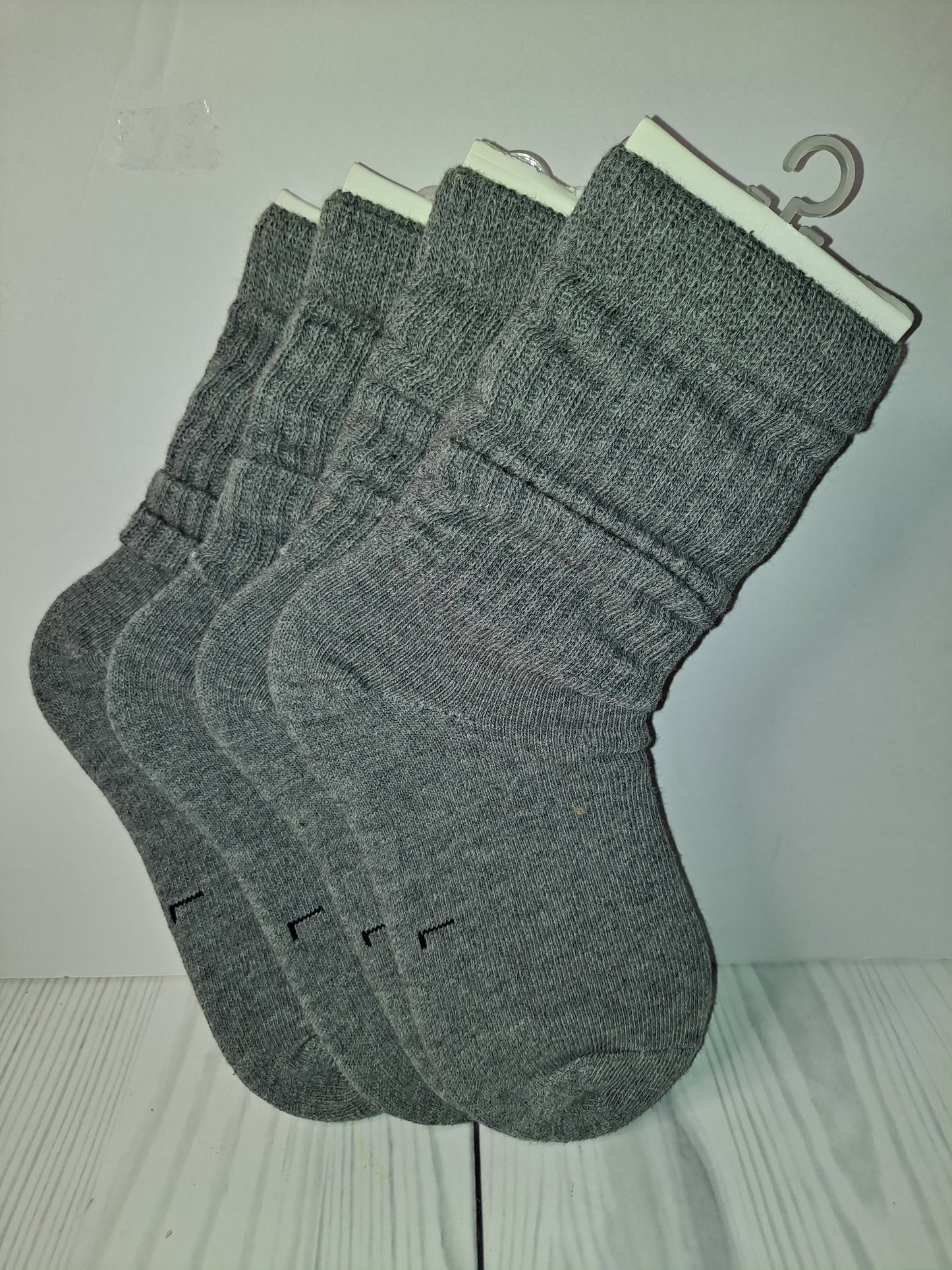 ON HAND DK GREY KIDS JUNK SOCKS