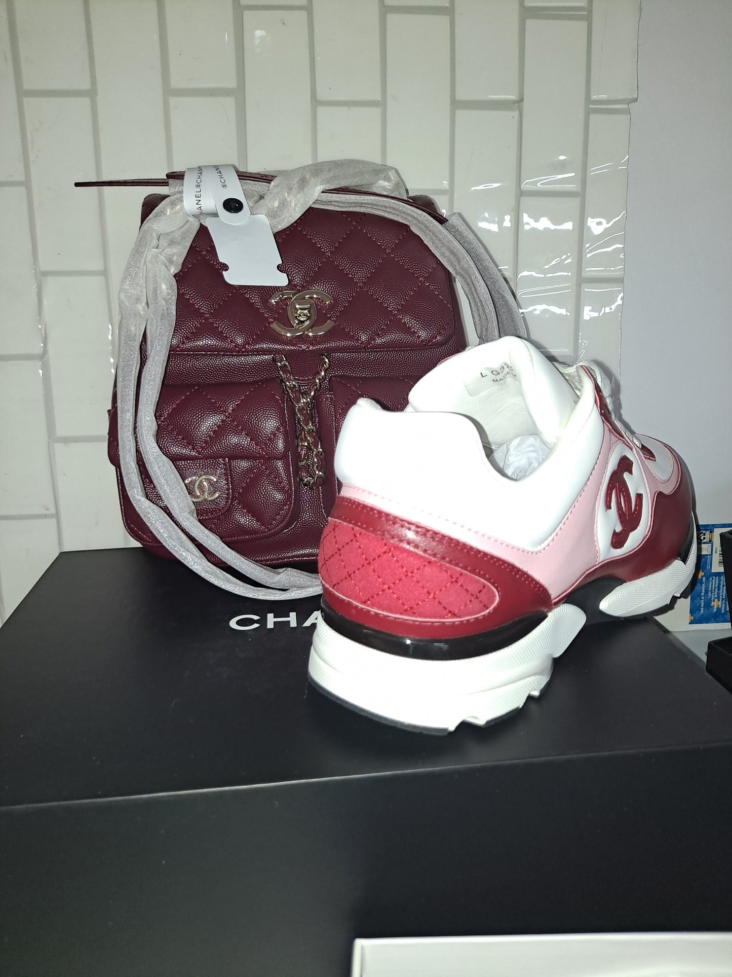 CC SNEAKERS OR CC BACKPACK/CROSSBODY BAG OR WALLET