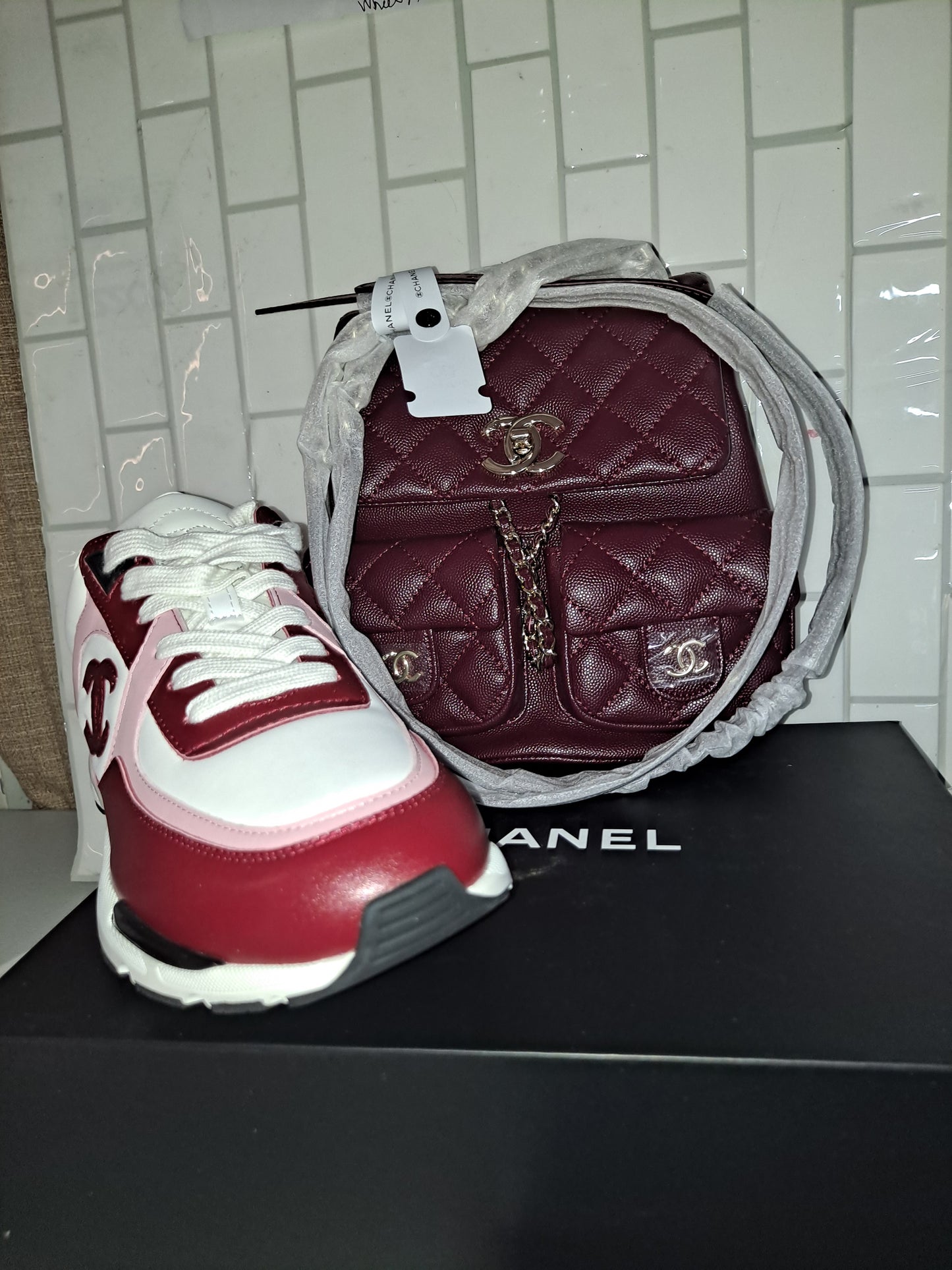 CC SNEAKERS OR CC BACKPACK/CROSSBODY BAG OR WALLET
