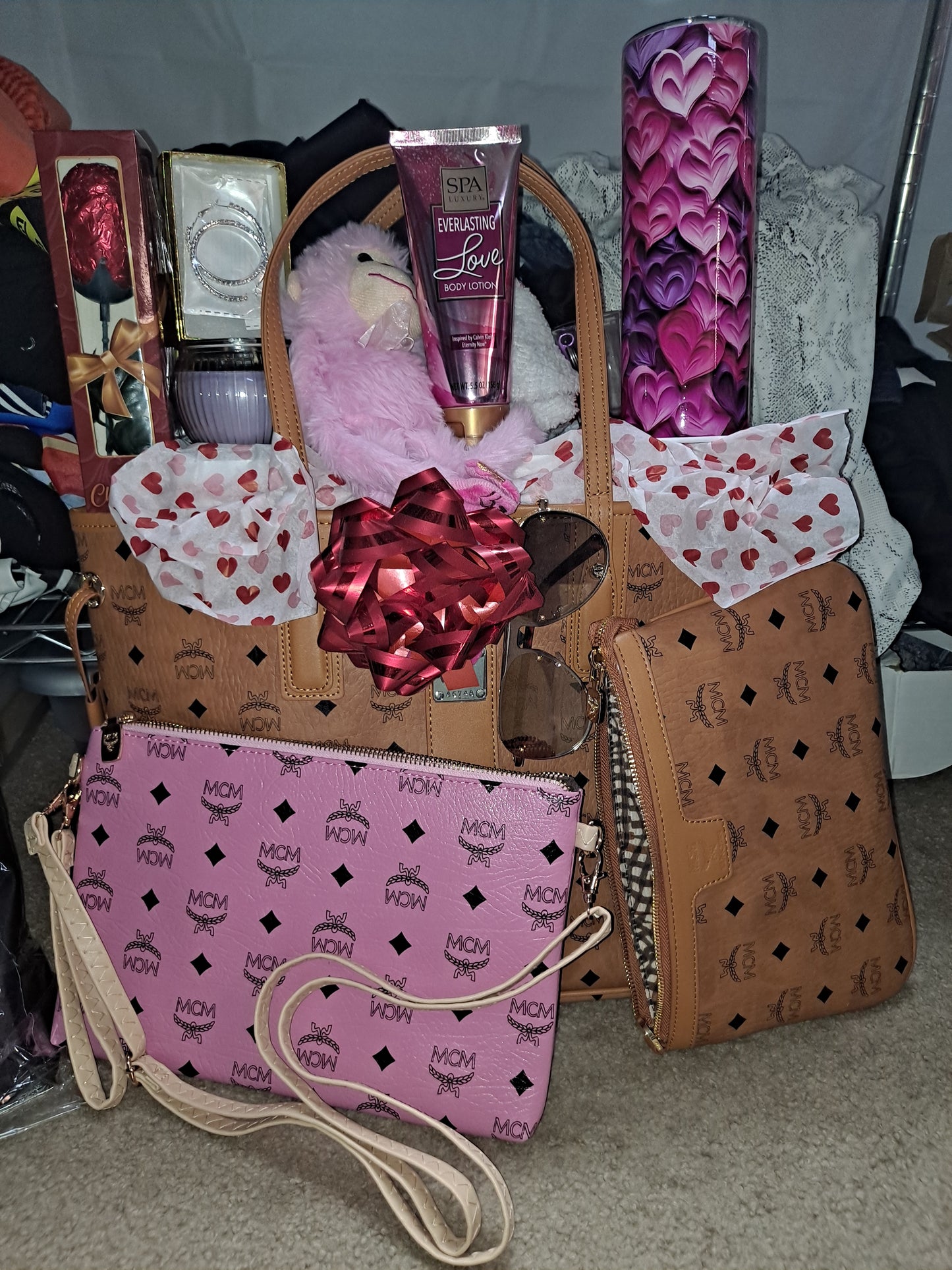 M(M NEVERFULL & CROSSBODY BAG BUNDLE