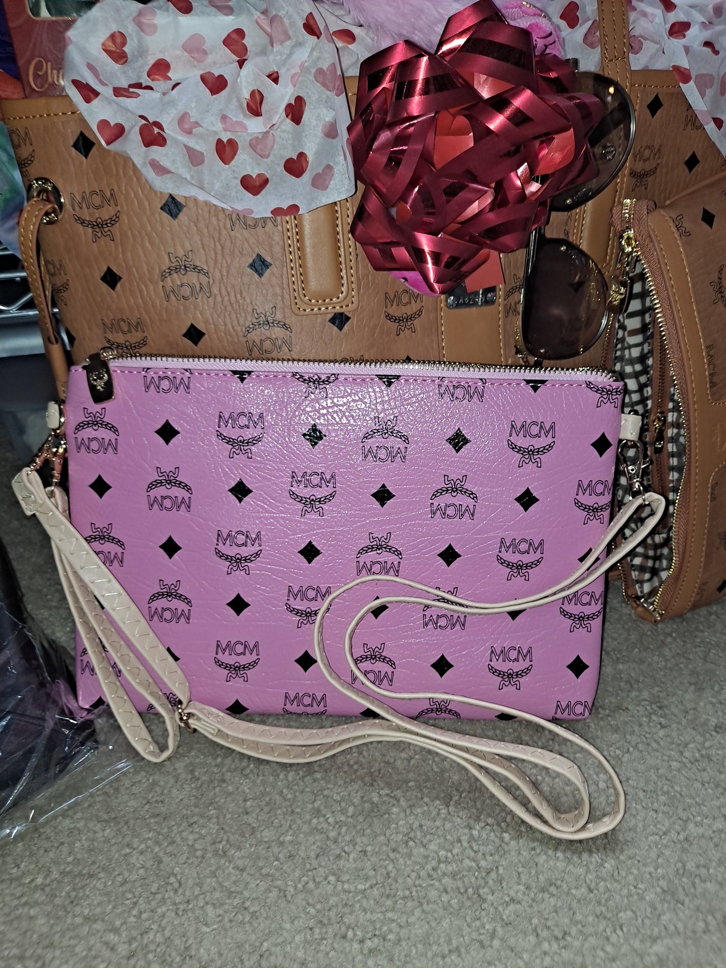M(M NEVERFULL & CROSSBODY BAG BUNDLE