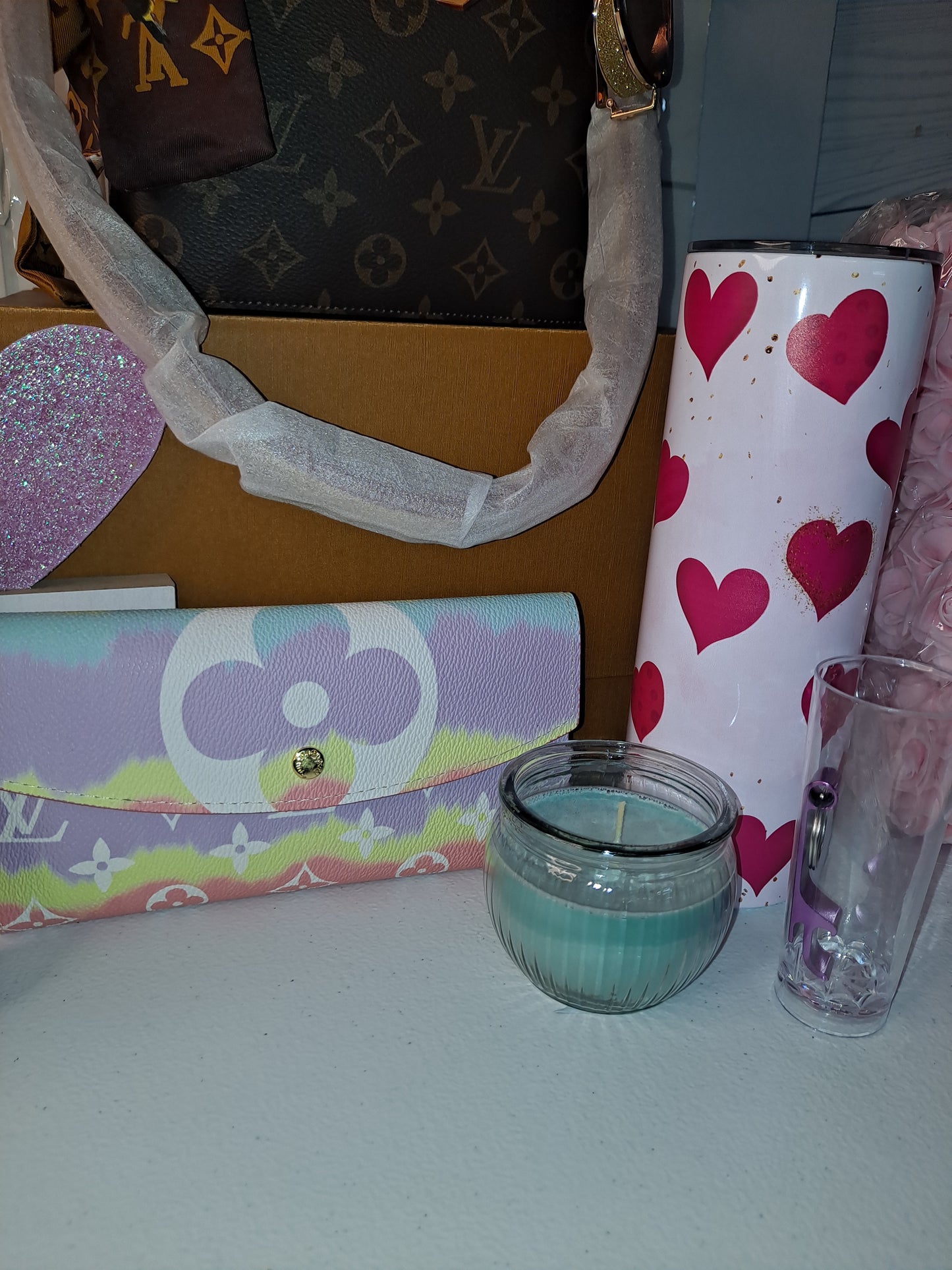 LV BUCKET/CROSSBODY BAG BUNDLE