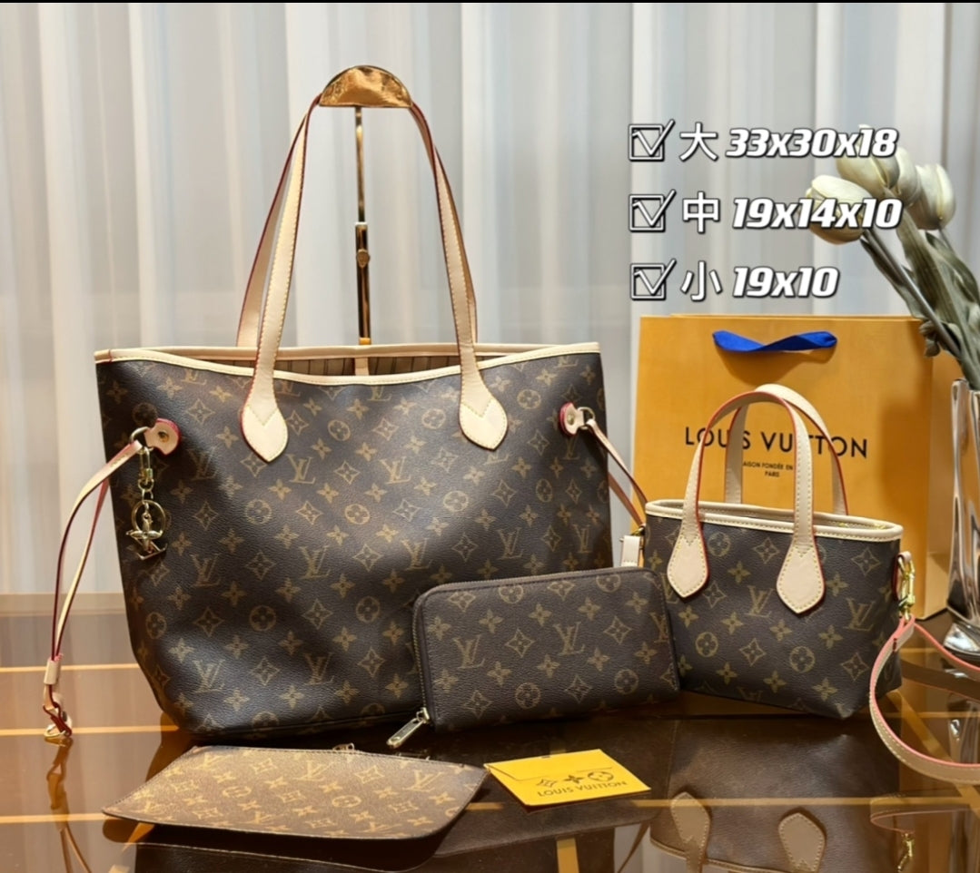 PRE-ORDER LV NEVERFULL, TOTE, CROSSBODY BAGS BUNDL