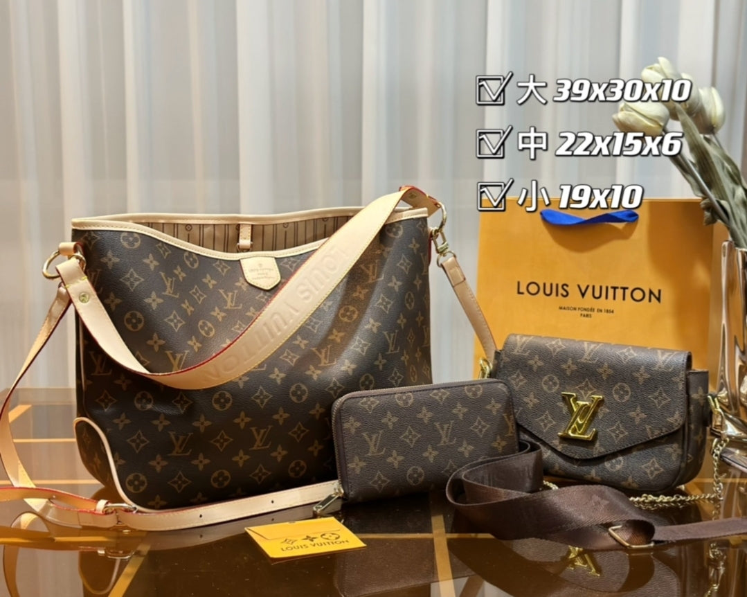 PRE-ORDER LV NEVERFULL, TOTE, CROSSBODY BAGS BUNDL