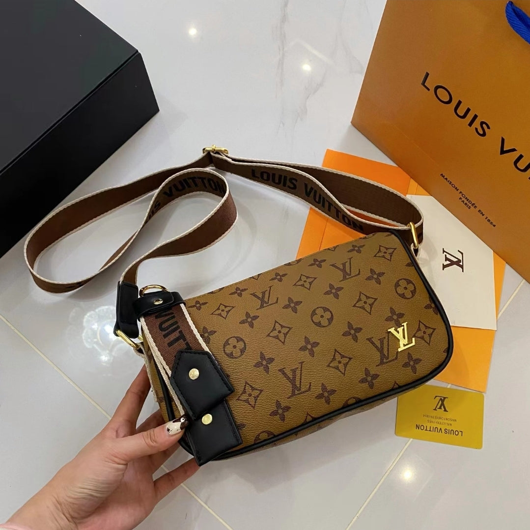 LV BACK ZIPPER CROSSBODY BAG