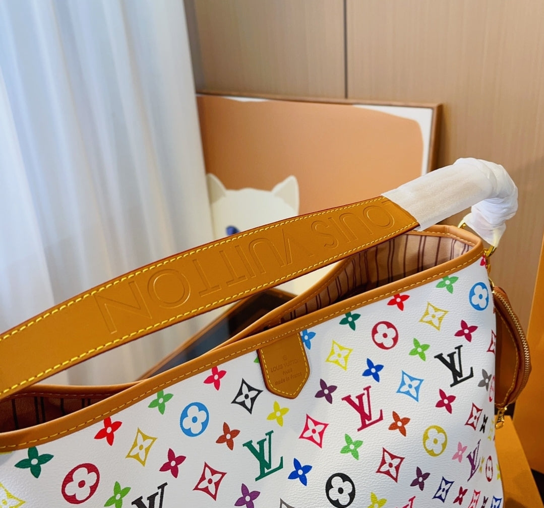 LV MUITICOLOR NEVERFULL BAGS 73240180