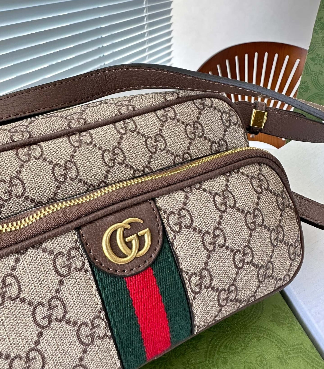 GG DOUBLE ZIP CROSSBODY BAG 73240195