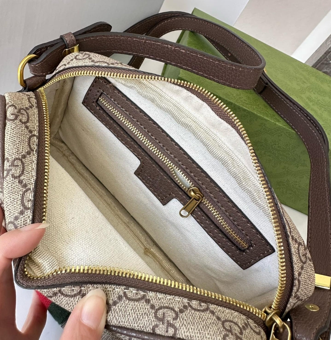 GG DOUBLE ZIP CROSSBODY BAG 73240195