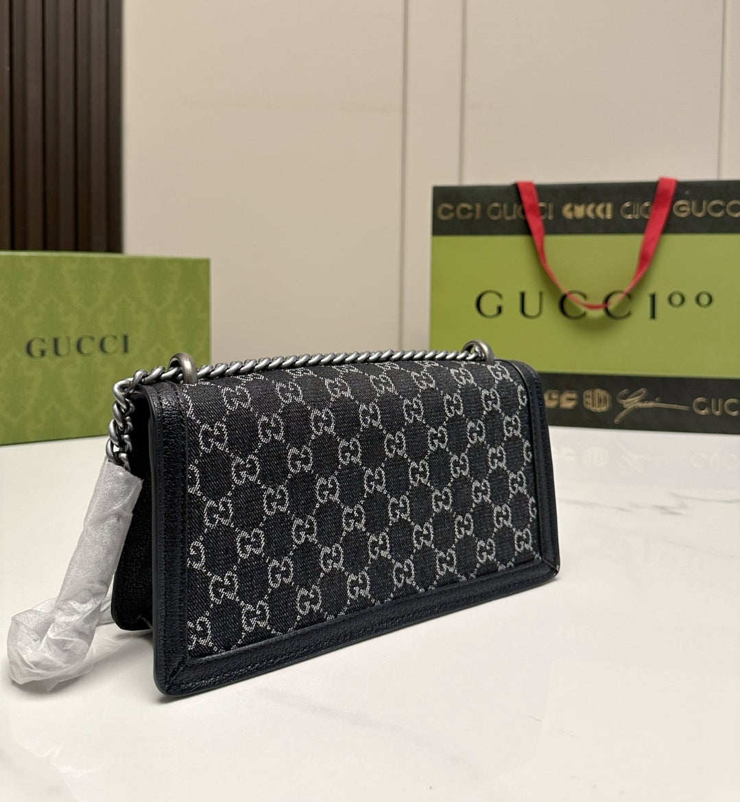 PRE-ORDER GG BLACK HORSE SHOE CROSSBODY BAG 7438185