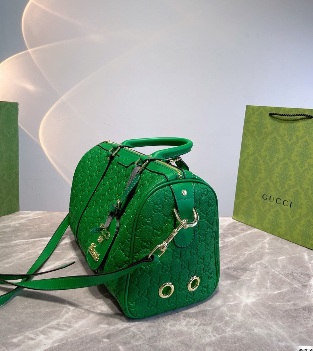 GG SPEEDY GREEN, BLACK BAG 7652140