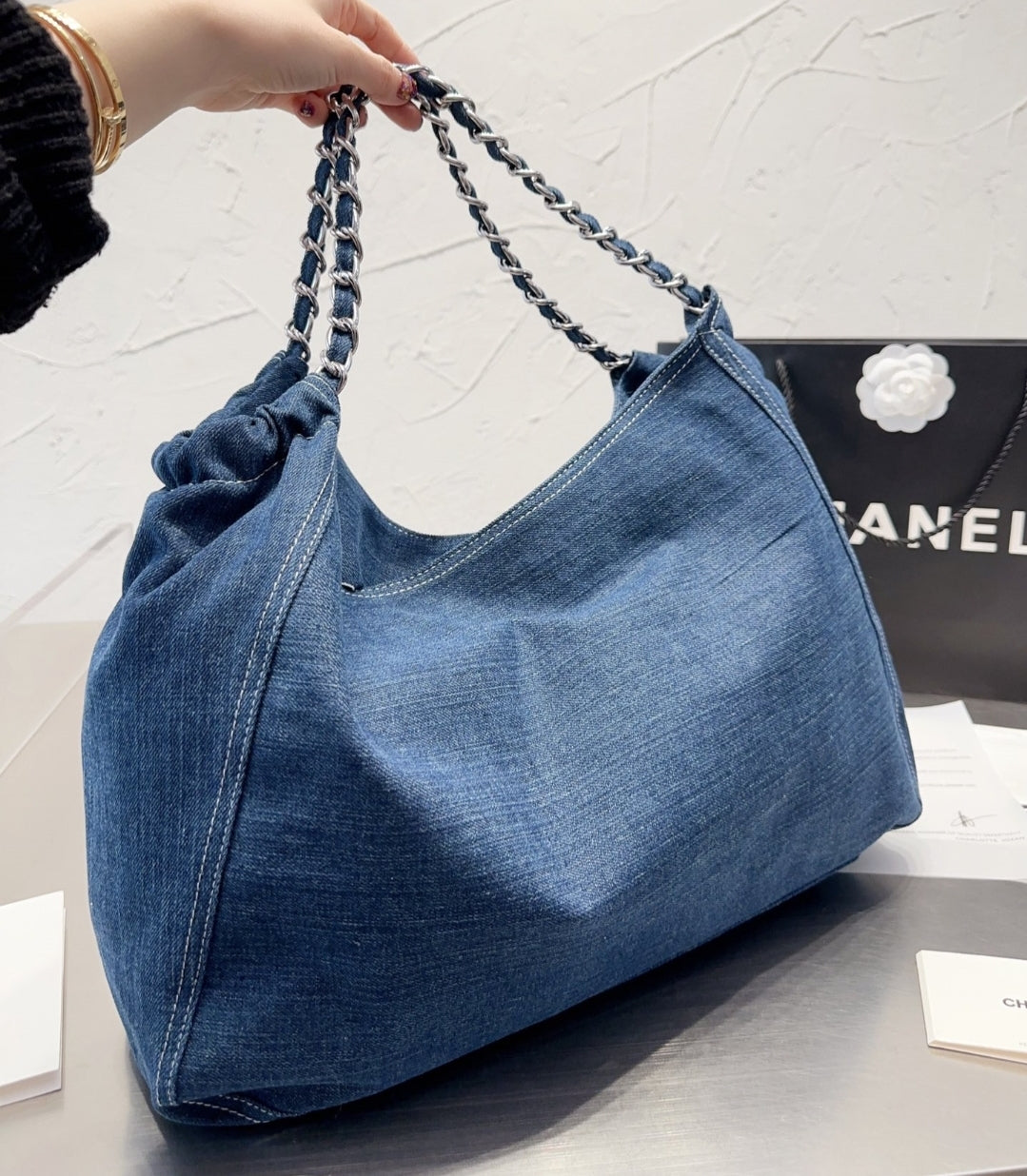 CC DENIM HOBO BAG 7359190