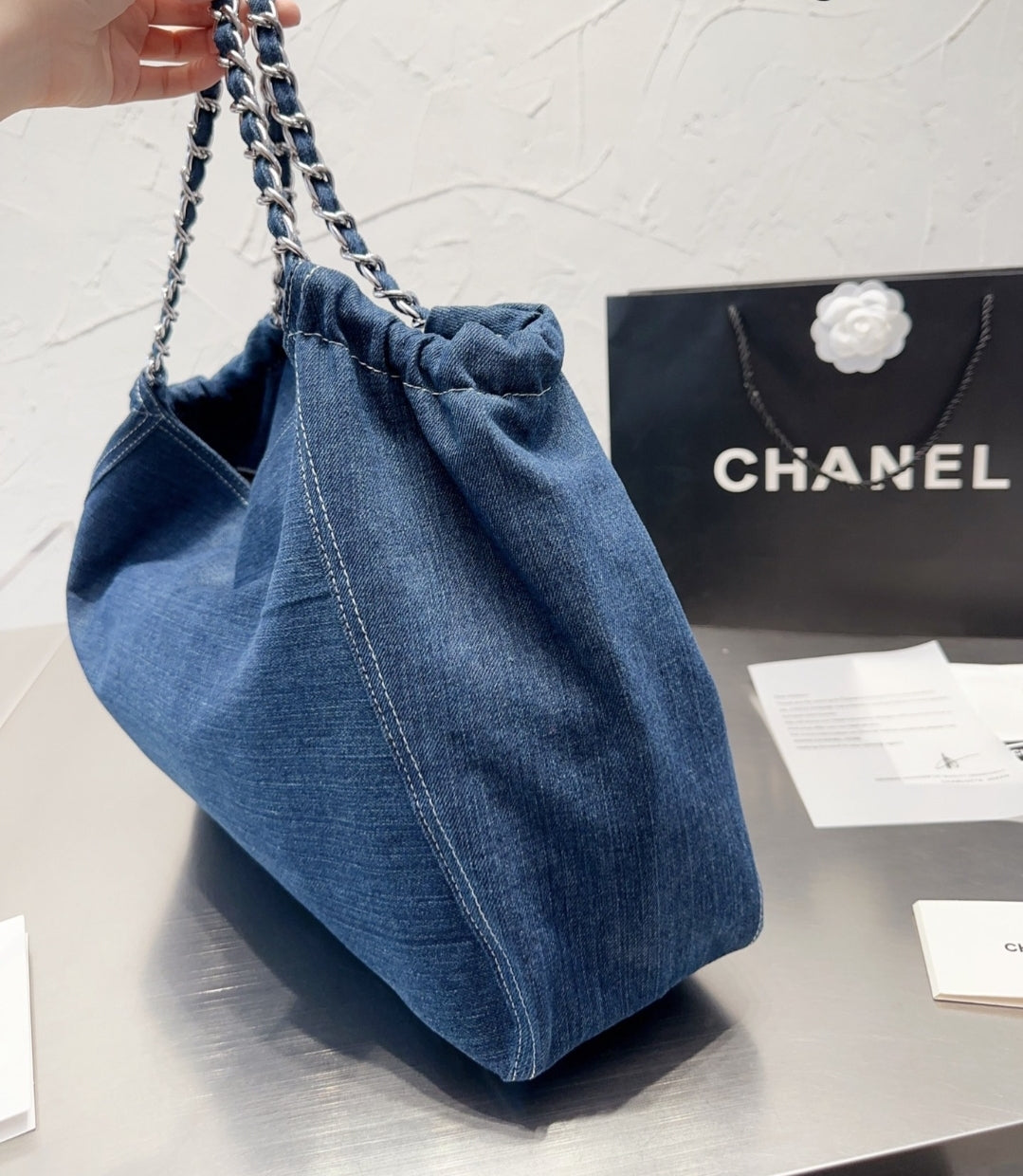 CC DENIM HOBO BAG 7359190
