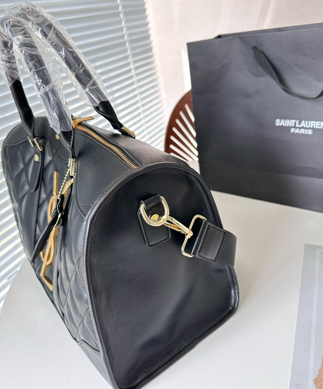 YLS BLACK DUFFLE BAG 73240170