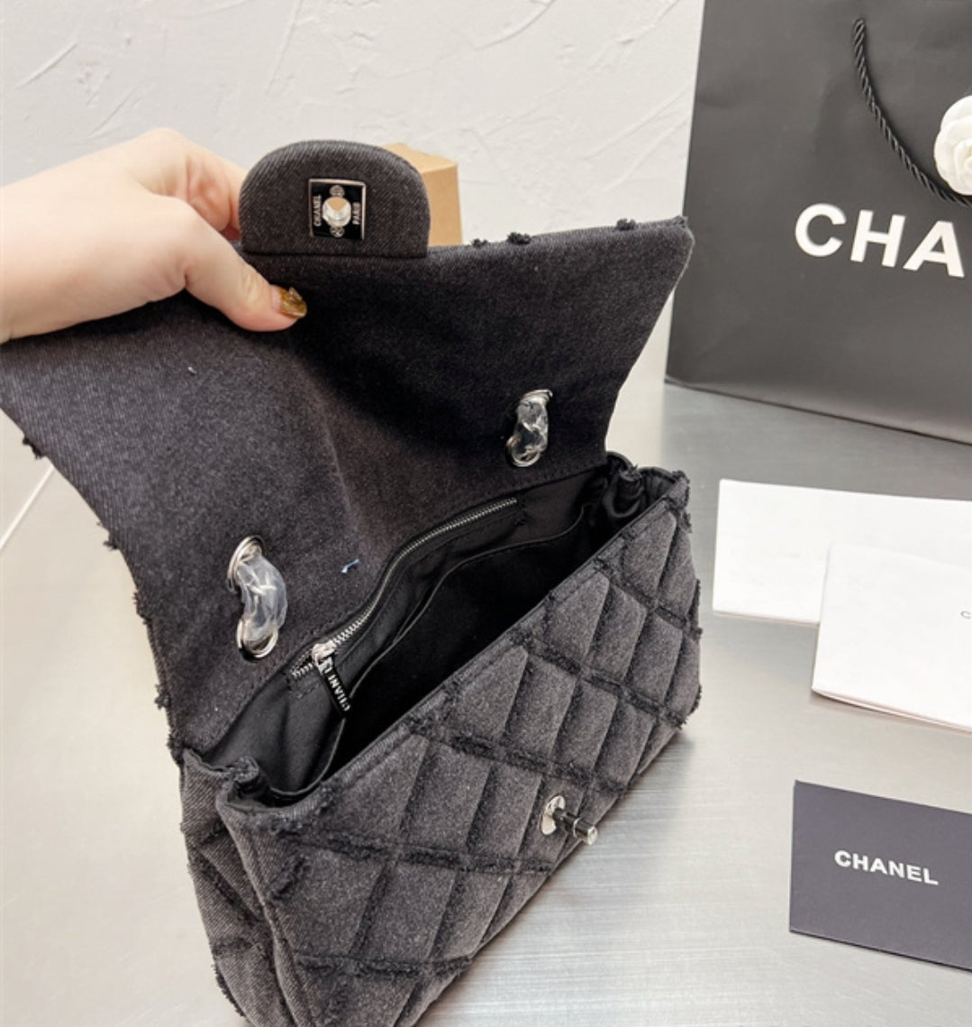CC BLACK & DENIM CROSSBODY BAGS 73240145
