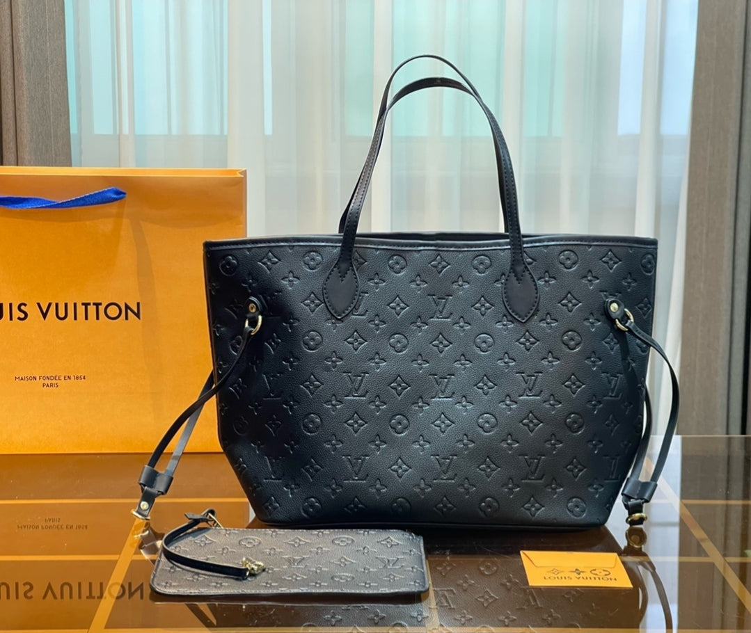 PRE-ORDER LV EMBOSSED NEVERFULL BAG BUNDLE 7220150