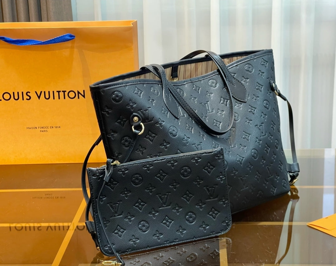 PRE-ORDER LV EMBOSSED NEVERFULL BAG BUNDLE 7220150