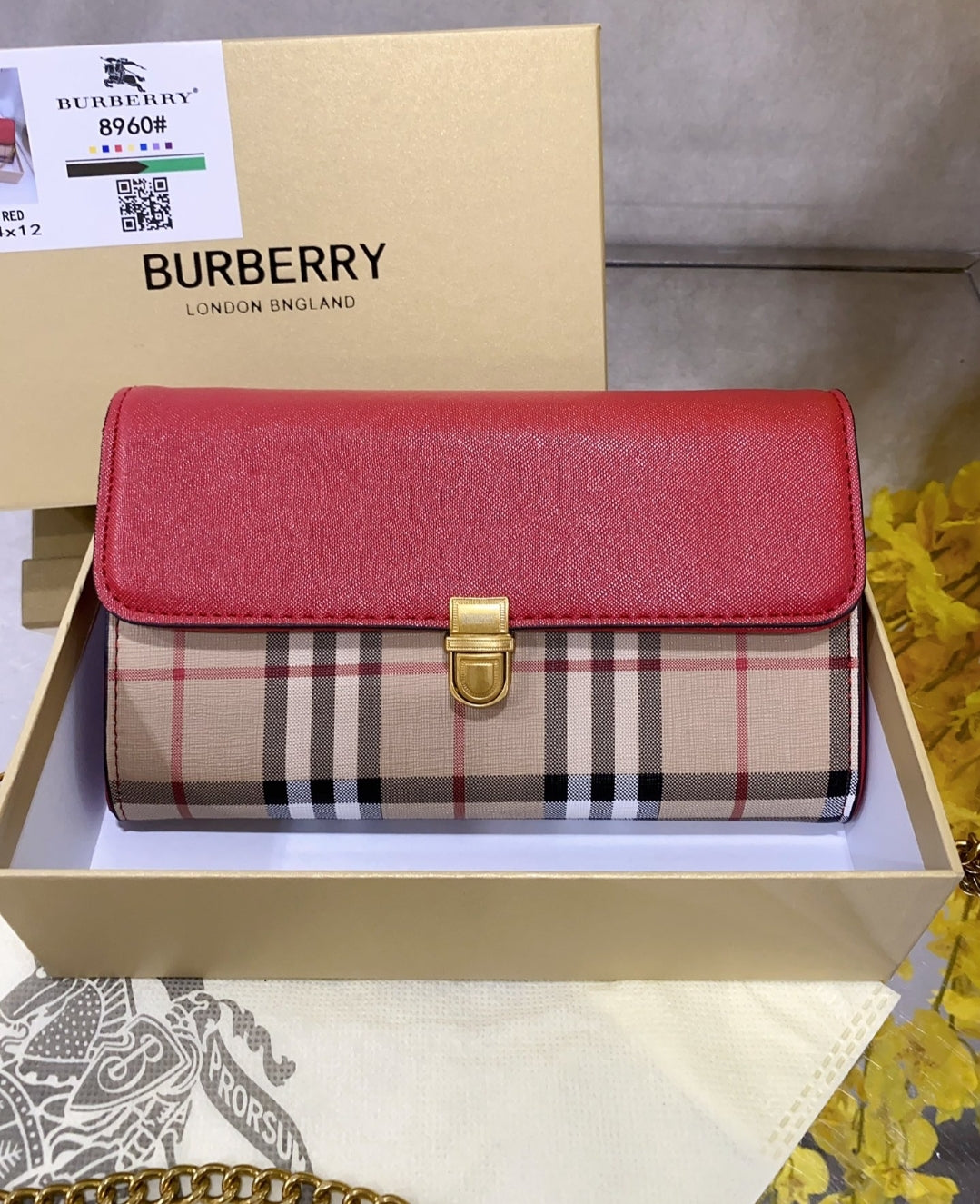 BB GOLD CHAIN CROSSBODY BAGS 8960