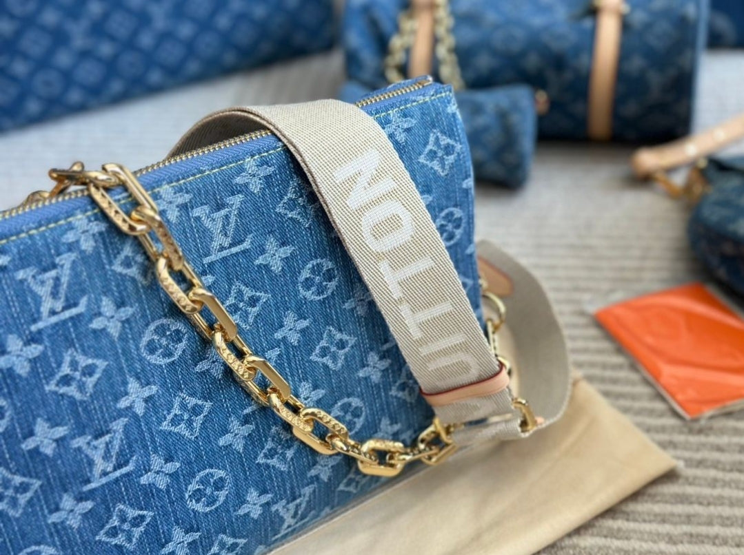 PRE-ORDER LV DENIM CUZZIN CROSSBODY BAG