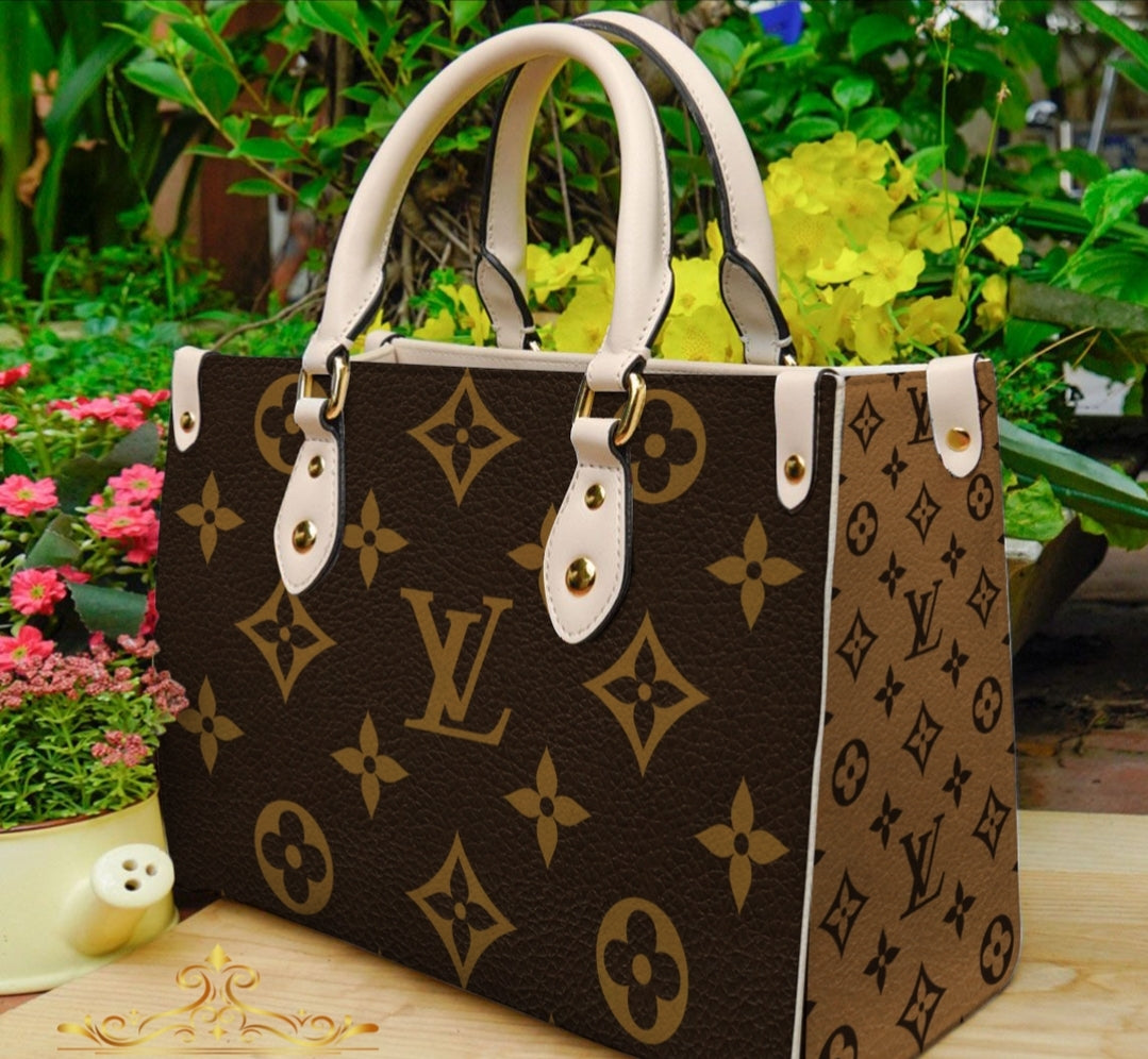 PRE-ORDER LV TOTE 3D PRINT BAGS WITH CROSSBODY STRAP