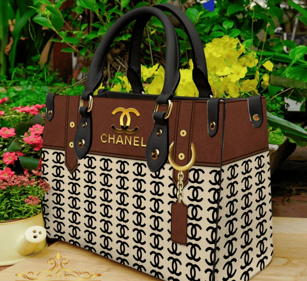 PRE-ORDER CC TOTE 3D PRINT CHAIN BAGS WITH CROSSBODY STRAP