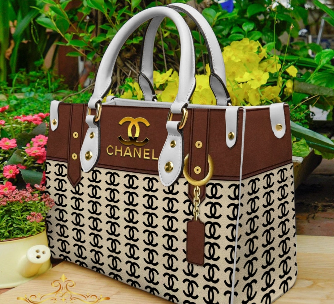 PRE-ORDER CC TOTE 3D PRINT CHAIN BAGS WITH CROSSBODY STRAP