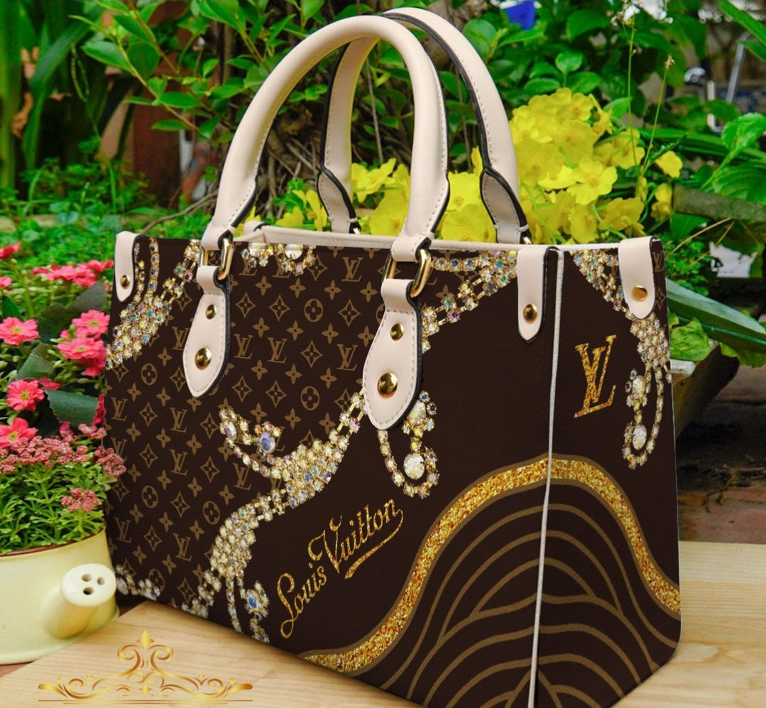 PRE-ORDER LV TOTE 3D PRINT BAGS WITH CROSSBODY STRAP