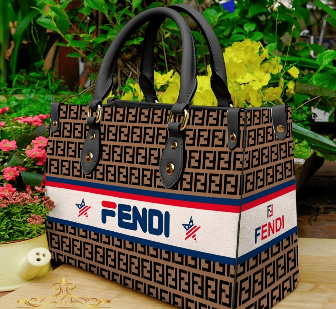 FF TOTE 3D PRINT BAGS WITH CROSSBODY STRAP