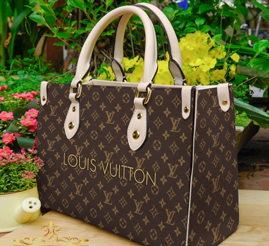 PRE-ORDER LV TOTE 3D PRINT BAGS WITH CROSSBODY STRAP