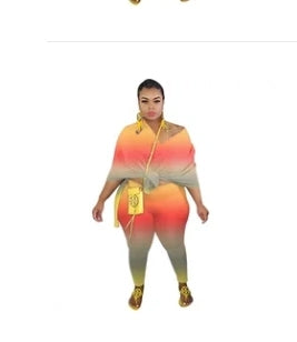 ON HAND 2 PIECE TYE DYED OUTFIT