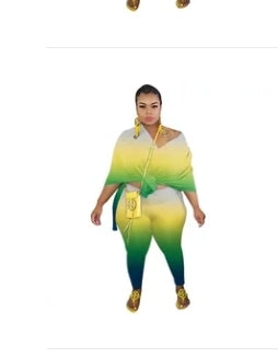 ON HAND 2 PIECE TYE DYED OUTFIT