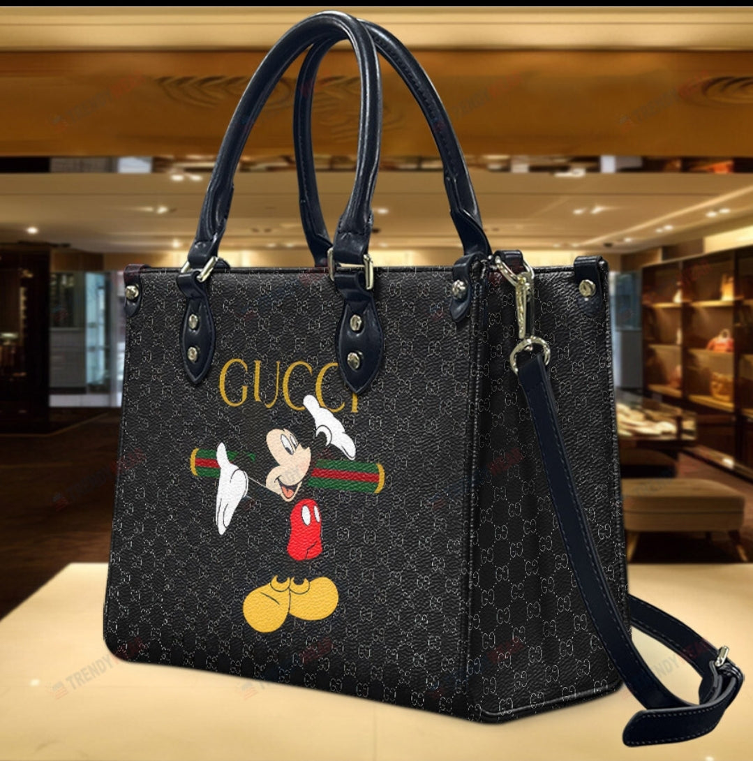PRE-ORDER GG MIKEY TOTE 3D PRINT BAGS WITH CROSSBODY STRAP