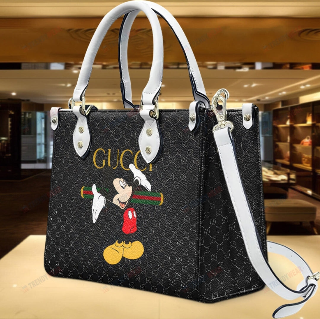 PRE-ORDER GG MIKEY TOTE 3D PRINT BAGS WITH CROSSBODY STRAP