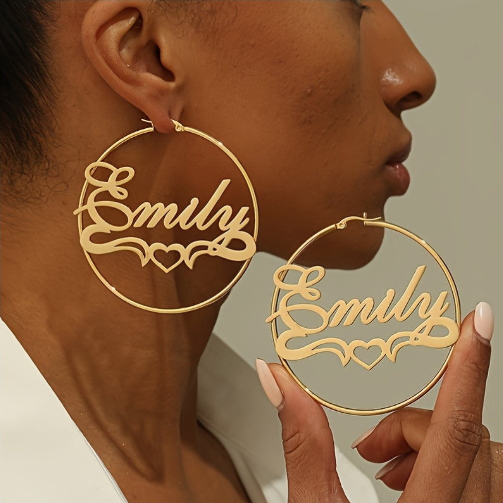 PRE-ORDER CUSTOM NAME EARRINGS