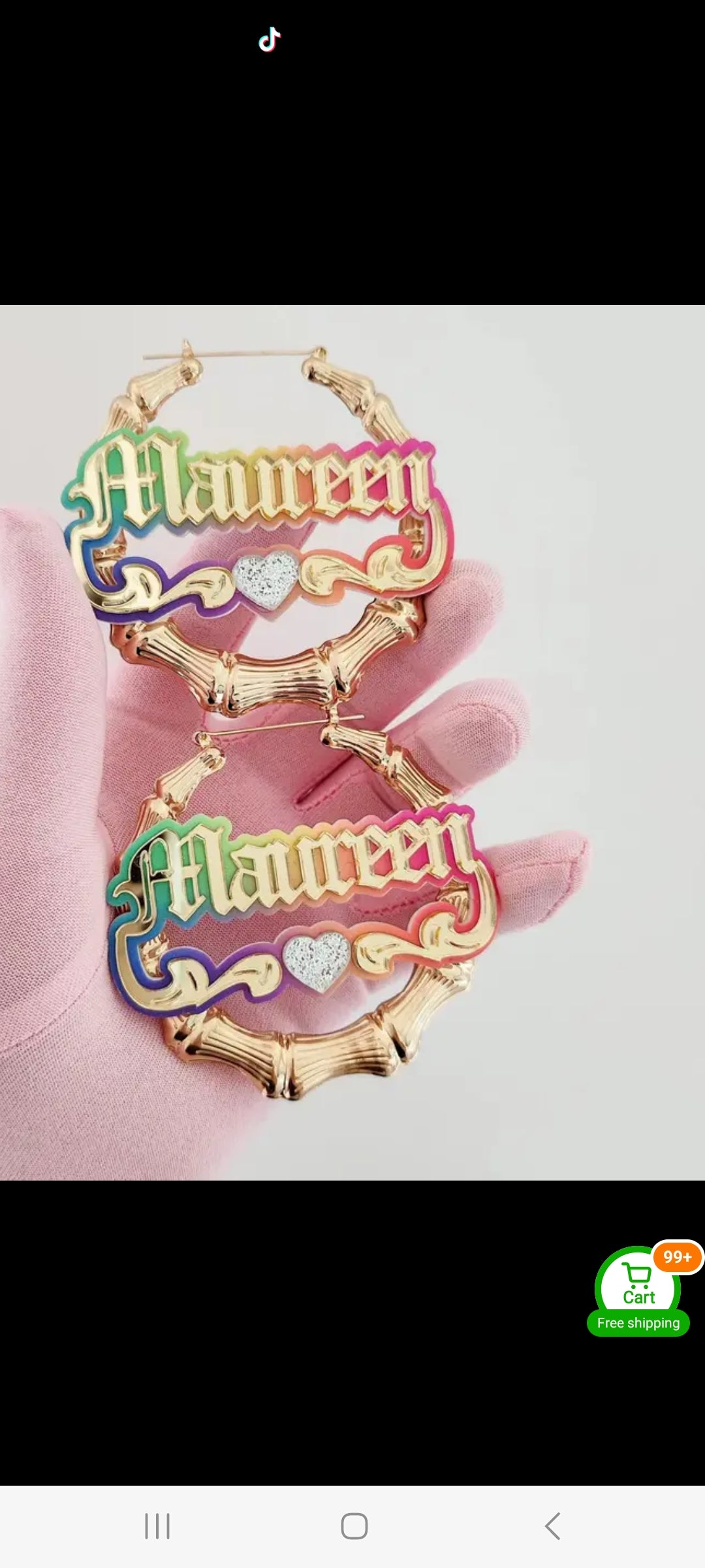 PRE-ORDER CUSTOM NAME EARRINGS