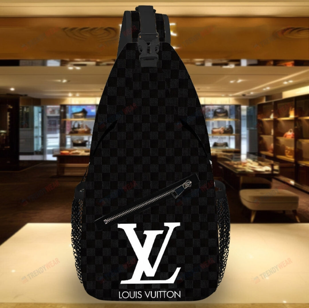 PRE-ORDER CD, LV, GG 3D PRINT SLING/CROSSBODY BAGS