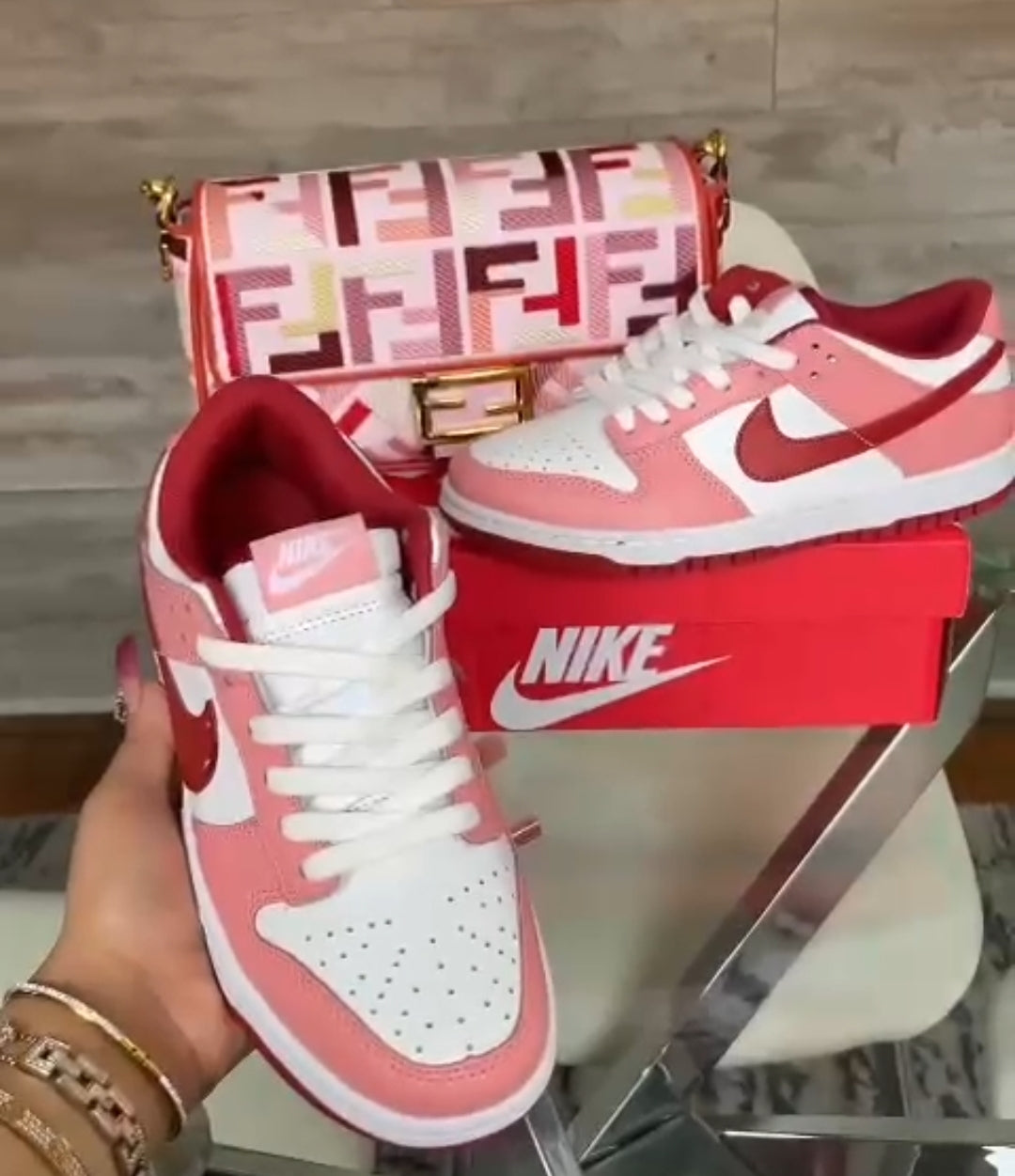 PRE-ORDER FF, NIK GREEN SET BAG & SNEAKERS
