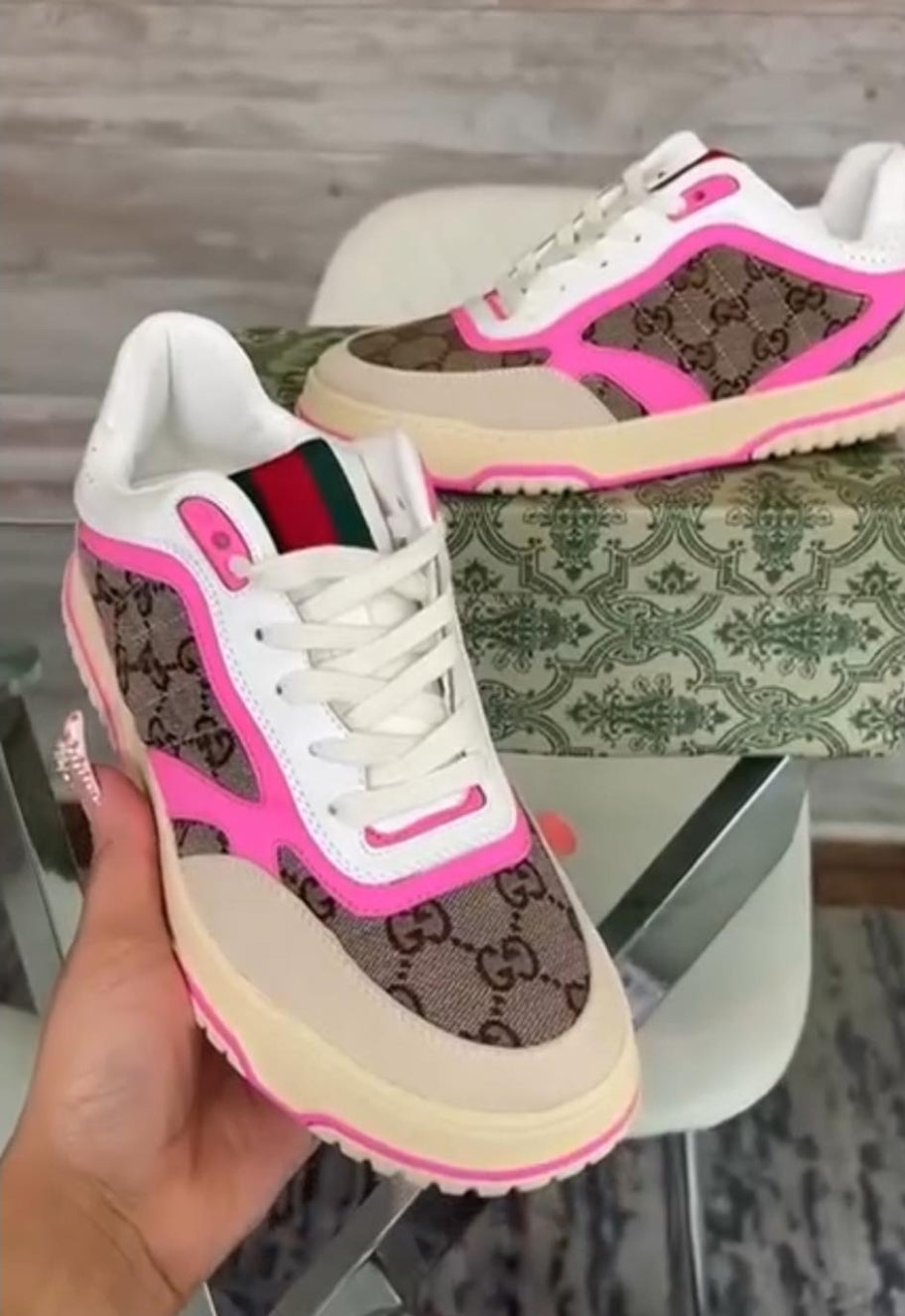 PRE-ORDER LV, GG, FF SNEAKERS