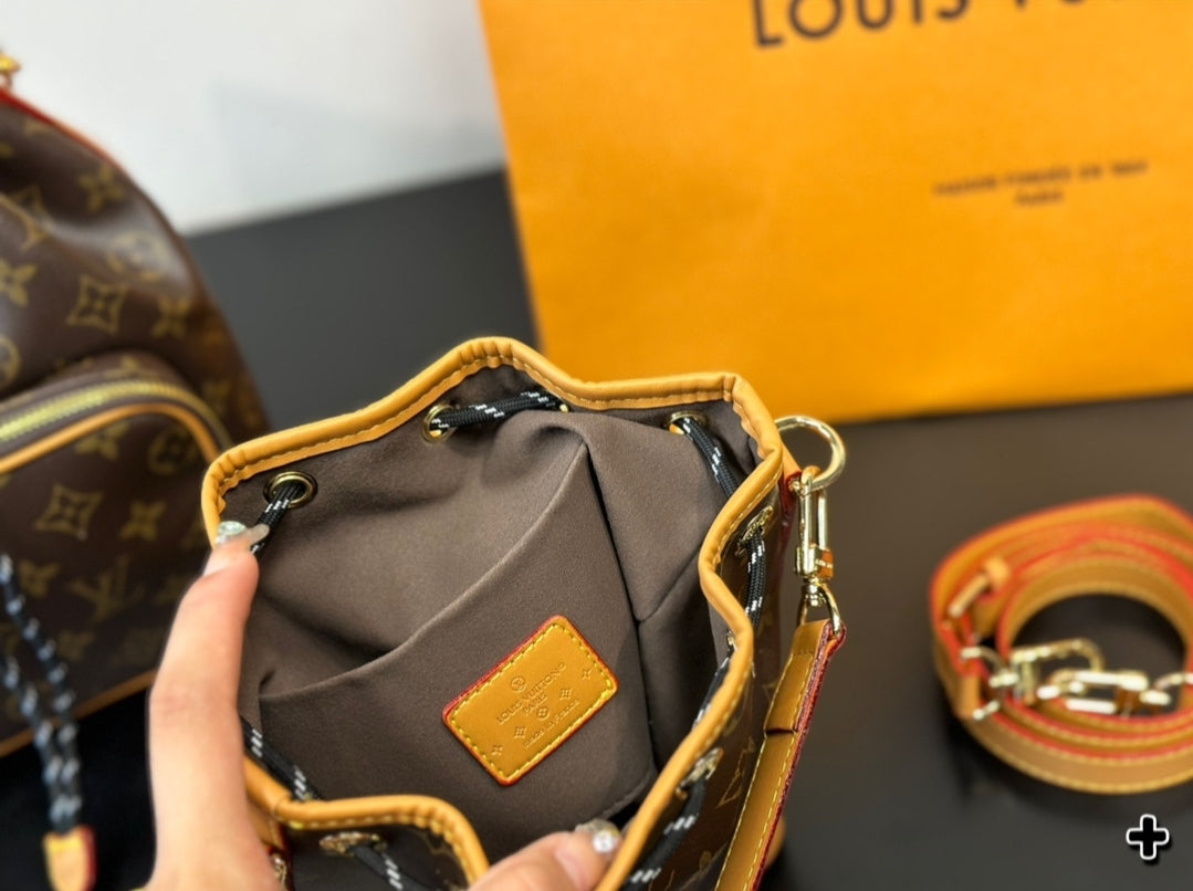PRE-ORDER 2 LV BUCKET BAGS