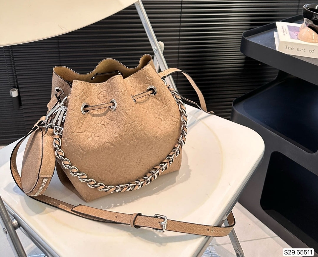 PRE-ORDER LV EMBOSSED BUCKET BAG