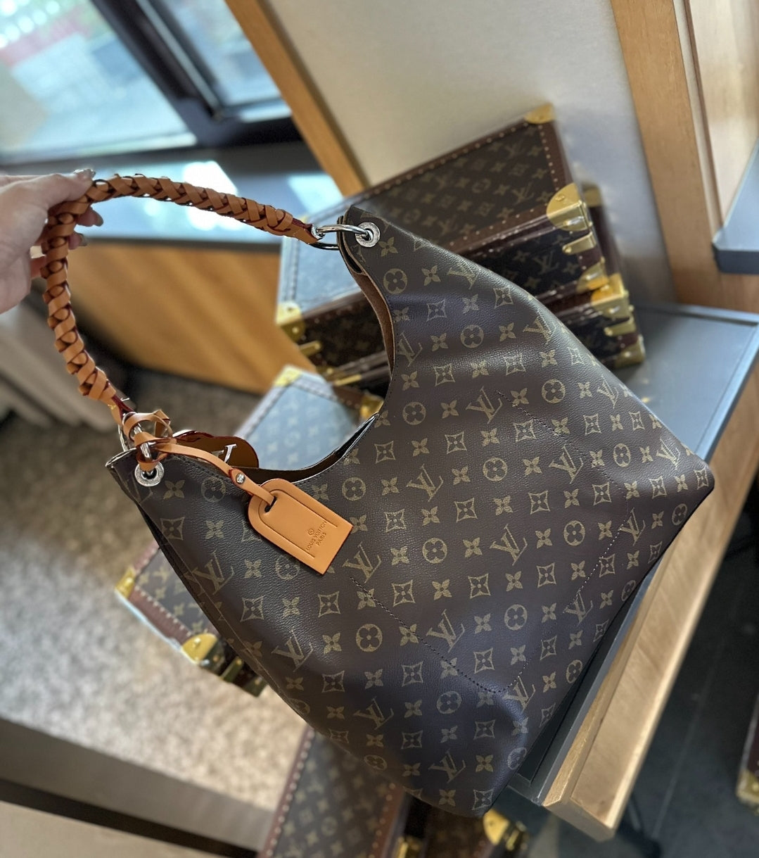 PRE-ORDER LV HOBO EMBOSSED BAG