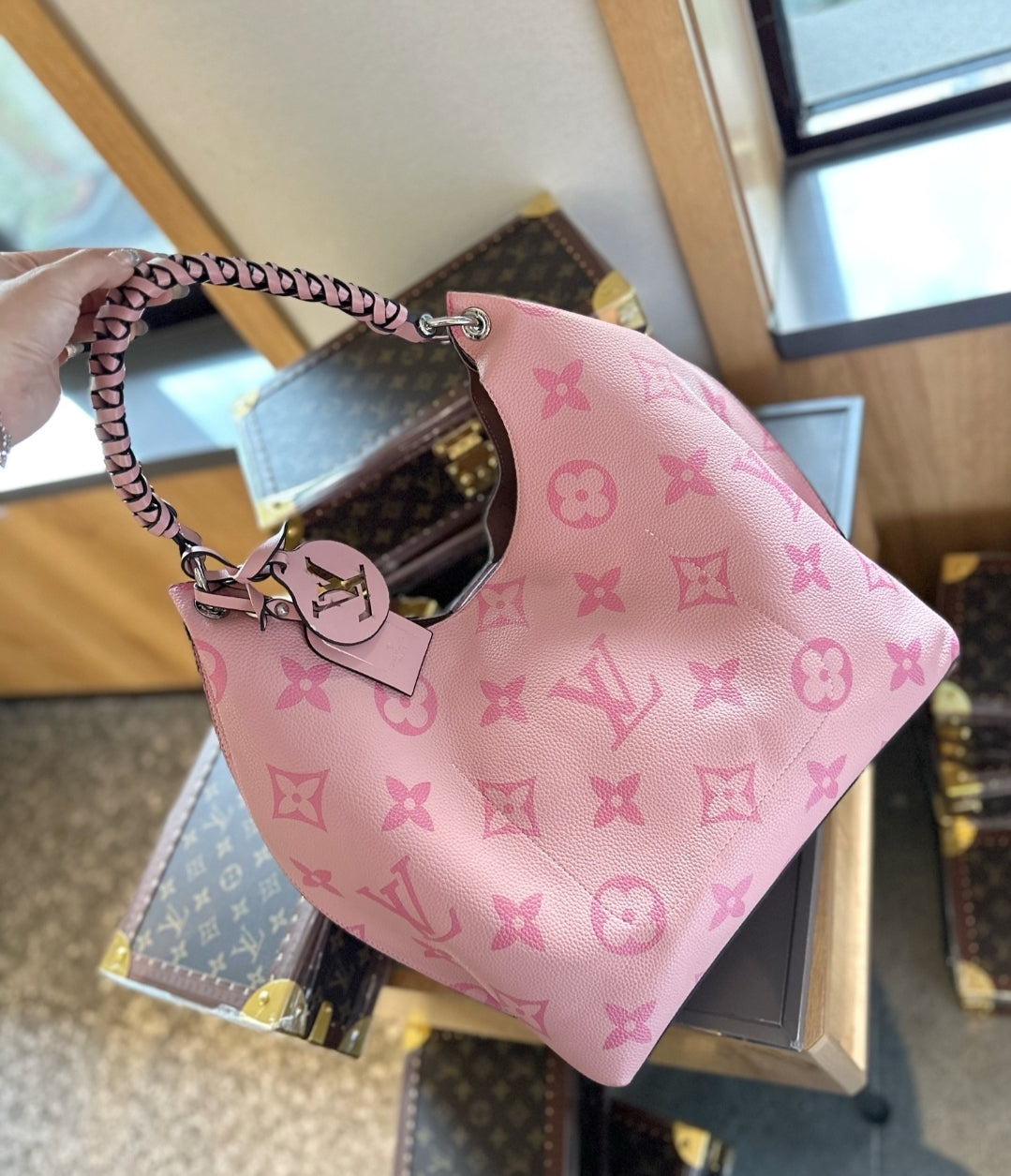 PRE-ORDER LV HOBO EMBOSSED BAG